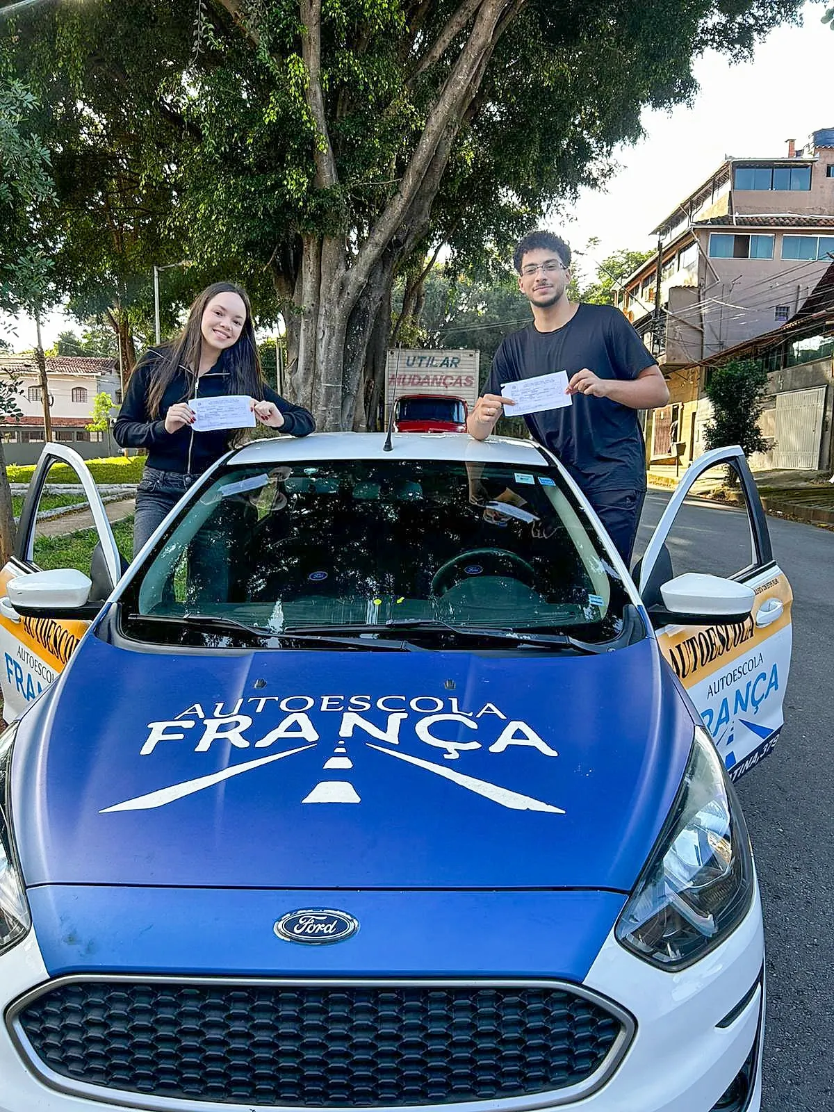 Aluno aprovado na Auto Escola França