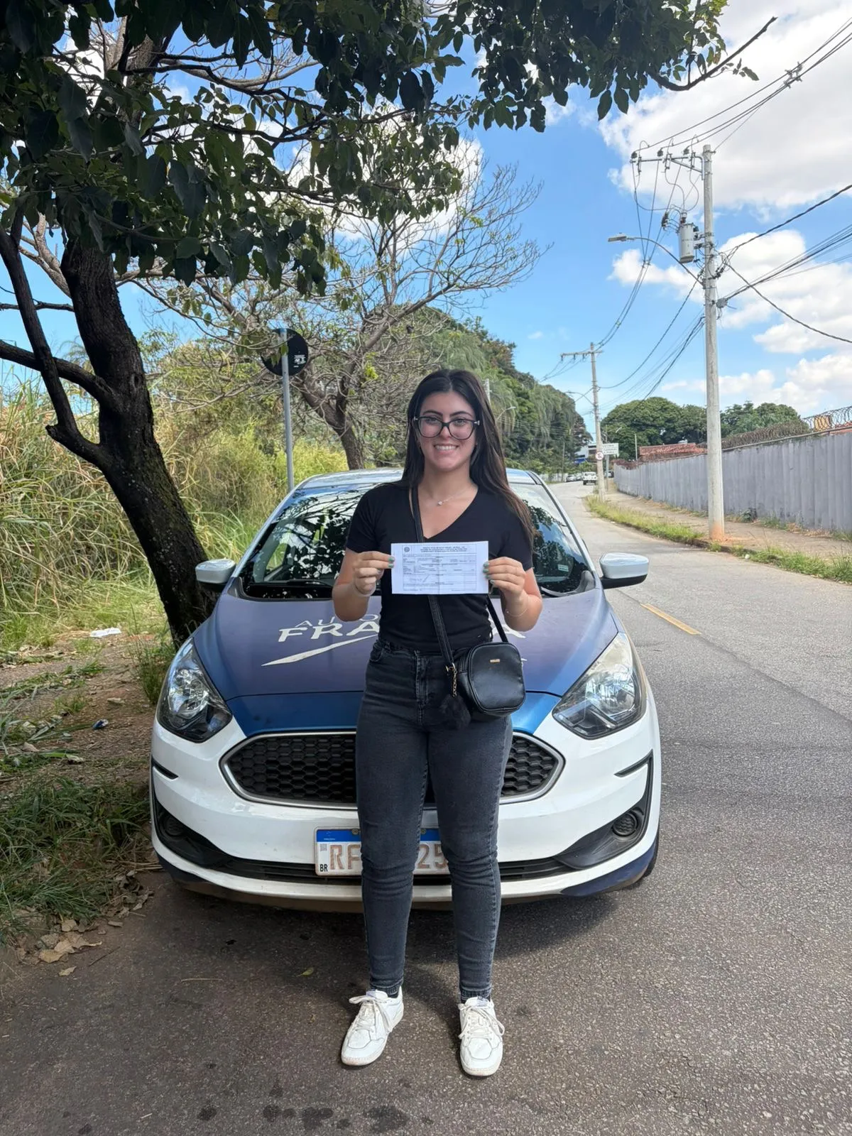 Aluno aprovado na Auto Escola França