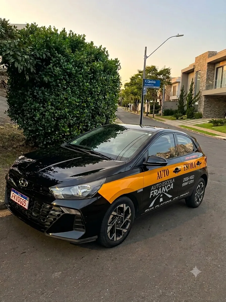 Carro automático da Auto Escola França